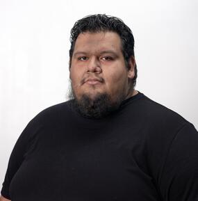 medium formal color portrait of Kenneth Lopez
