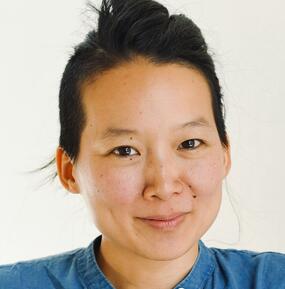 color closeup portrait of Candice Lin