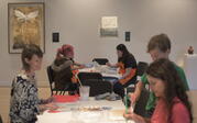 Artists painting