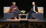 Roxane Gay and Alexandra Grant on stage