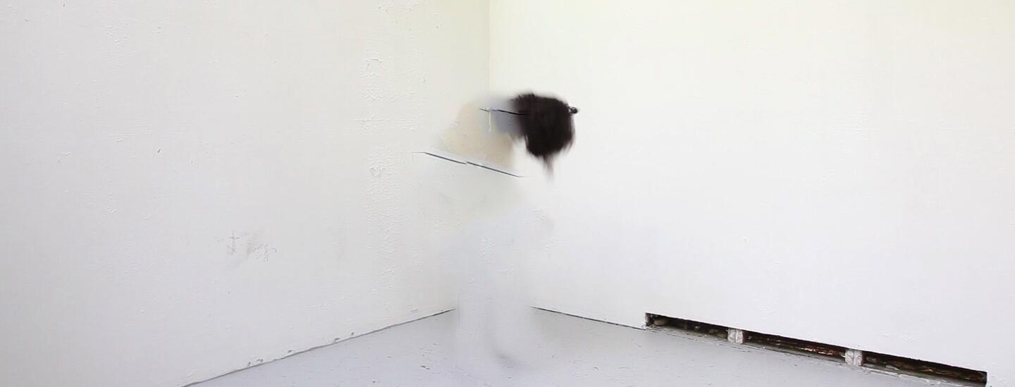 Still from Sondra Perry's video work "Double Quadruple"