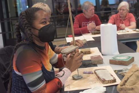 Participant at workshop