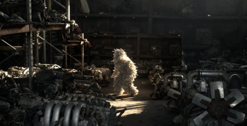 color video still from Zaïre Space Program: Act II
