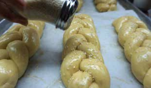 Armenian food being prepared