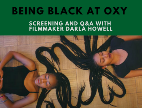 Still from the film "Being Black at Oxy"
